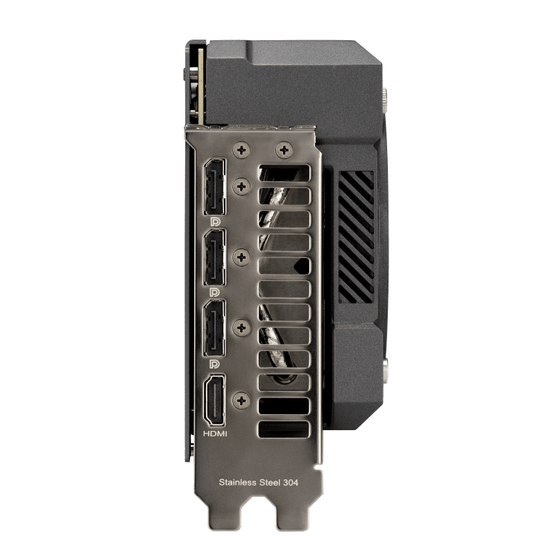 خروجی‌های HDMI و DisplayPort کارت گرافیک ASUS RTX 4060 Ti